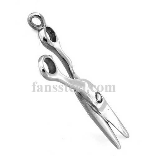 FSP07W24 scissors cute pendant - Click Image to Close